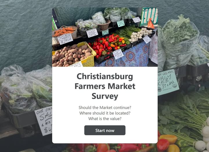 Farmers Market Survey 