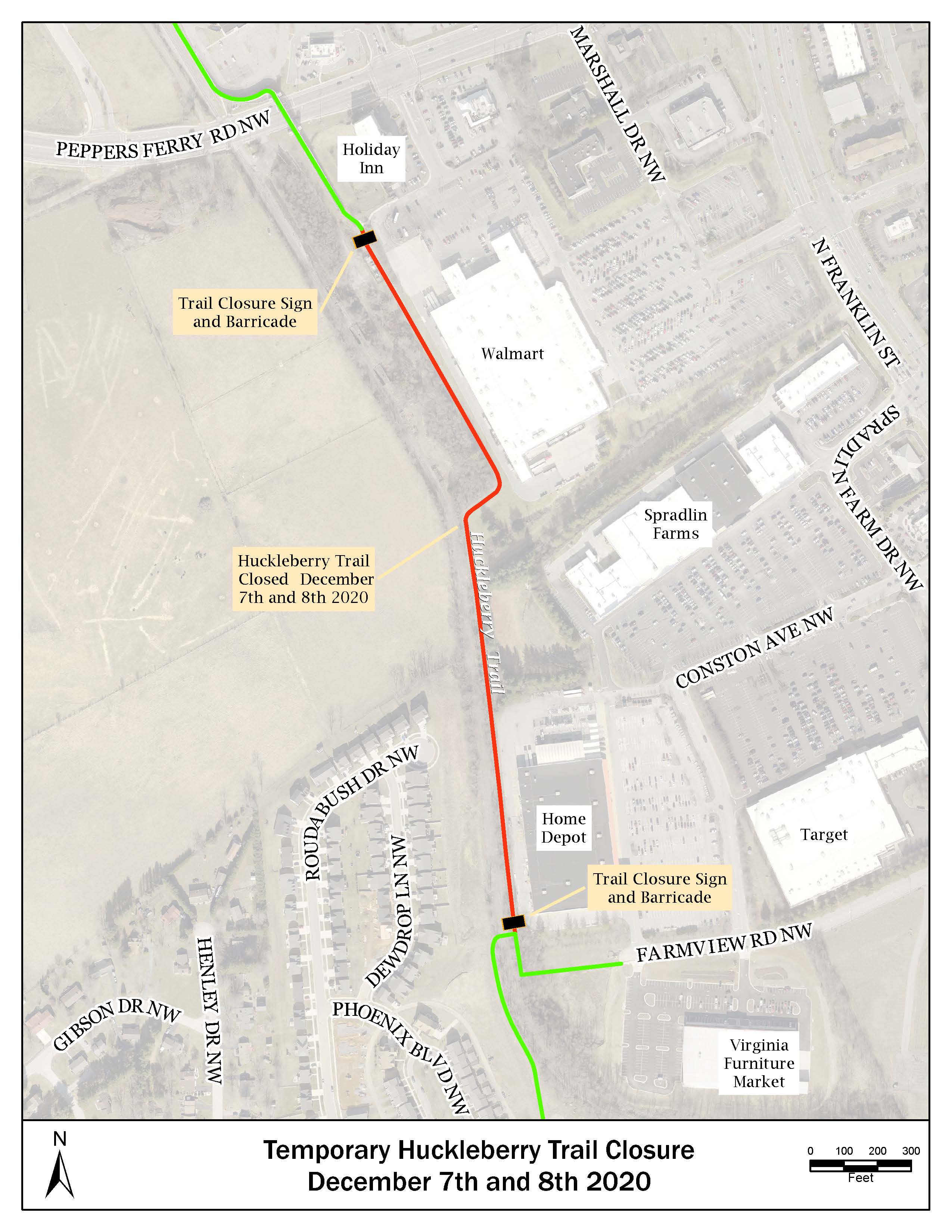 Temporary Closure Dec 7 and 8